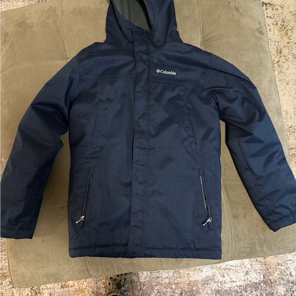 Columbia Kids' Navy Hooded Winter Jacket